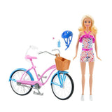 Barbie Estate Boneca com Bicicleta 2022 - Hby28 - Mattel