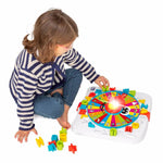 Brinquedo Educativo Roda-Roda Baby Prof Bilingue Alfabeto - Chicco