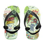 CHINELO INFANTIL BABY MARVEL 21 VERDE JARDIM - 6617 - HAVAIANAS