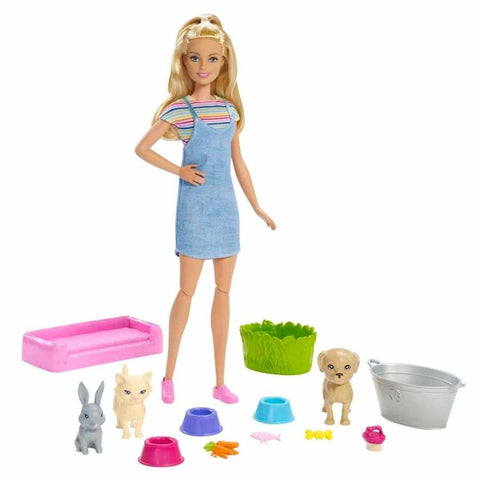 Barbie Family Banho De Cachorrinhos - Fxh11 - Mattel
