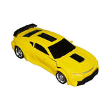 R/c 1 18 Megaformers Auto Saturn Amarelo