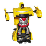 R/c 1 18 Megaformers Auto Saturn Amarelo