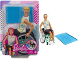 Barbie Ken Cadeira de Rodas - Gwx93 - Mattel