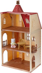 Casa Com Torre E Telhado Vermelho - 5400 -  Epoch
