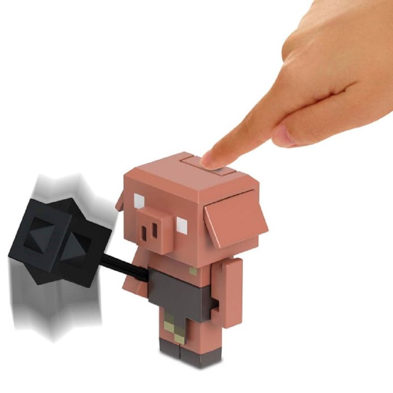 Boneco Minifigure Blocos De Montar Wither Minecraft Quantidade De Peças 10