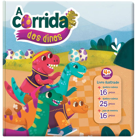 Livro Brinquedo - A Corrida Dos Dinos - 2778 - Toyster