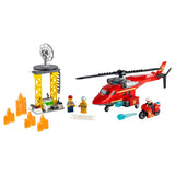 Helicoptero De Resgate Dos Bombeiros - 60281 - Lego