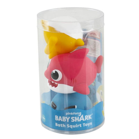 Baby Shark Pack Com 3 Figuras para banho - 2360 - Sunny