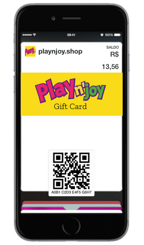 Cartão Presente Digital - playnjoy.shop