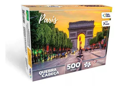 Q. CABECA PARIS 500 PCS - PREMIUM