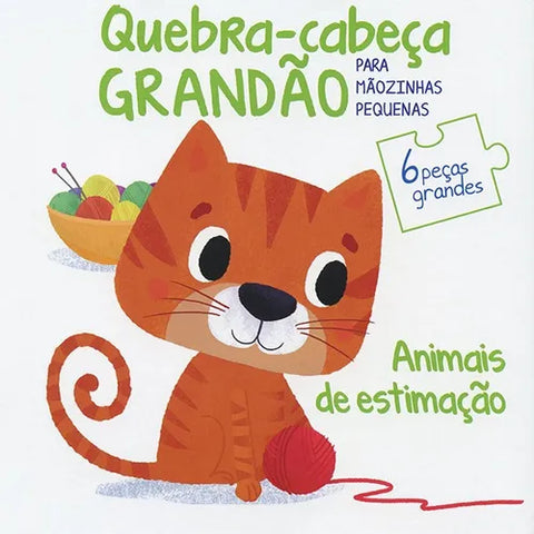 Animais De Estimacao: Quebra-Cabeca Grandao Para M  - Yoyo Books