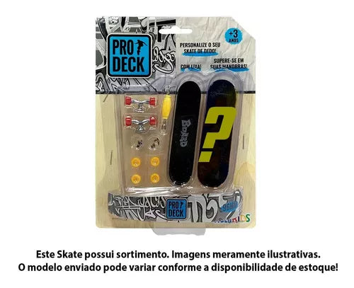 Skate De De Dedo Prodeck Com 1 Skate Multilaser Br1803