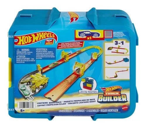 Pista Hot Wheels City Conjunto De Pistas Curvas E Retas