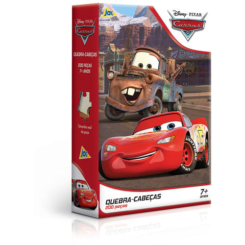 Quebra-cabeca Carros 200pcs - 2813 - Toyster