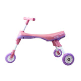 Triciclo Infantil Dobravel Rosa/lilas - C1001 - Clingo