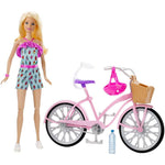 Barbie Real Boneca e Bicicleta - FTV96 - Mattel