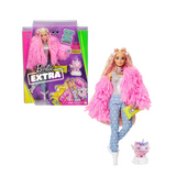 Barbie Extra 3 Fluffy Pink Jac - Grn28 - Mattel
