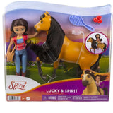 Spirit Boneca Com Cavalo -  Hhl11 - Mattel