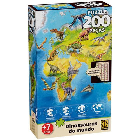 P200 Dinossauros Do Mundo - 4536 - Grow