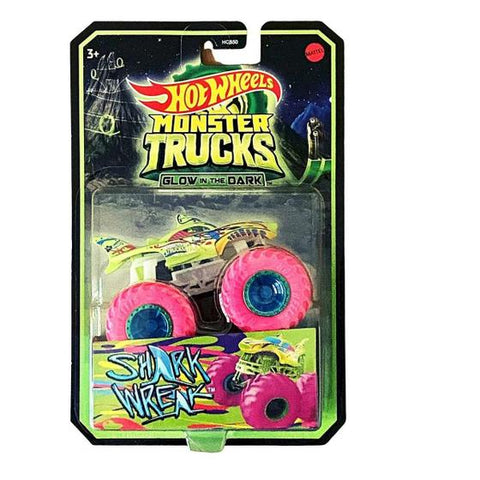 Hot Wheels Monster Trucks Brilha No Escuro -  Hcb50 - Mattel