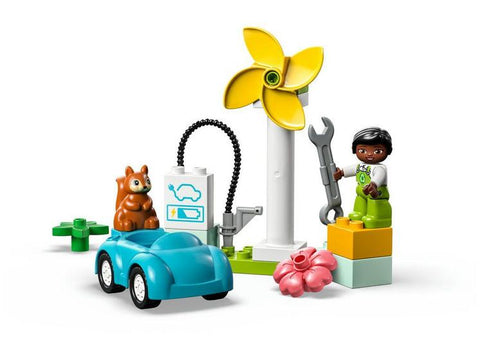 Turbina Eolica E Carro Eletrico - Lego - 10985