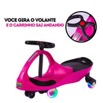 Gira Gira Car Com Luz Rosa - Gx-t405lrs - Fenix