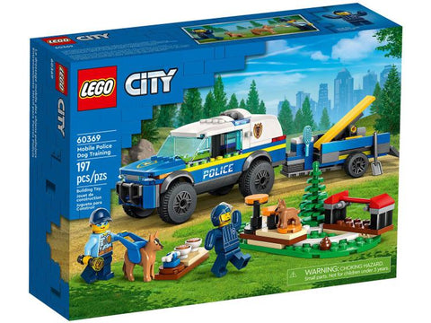 Treinamento Movel De Caes Policiais - Lego - 60369