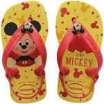 Chinelo Mickey Infantil Baby Disney Classic 20 Amarel  7598 - Havaianas - playnjoy.shop