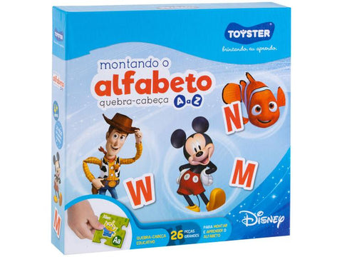 Disney - Montando O Alfabeto - 2791 - Toyster