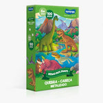 Qc 100 Pc Encapado - Reino Dos Dinos Metalizado