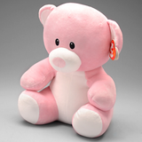 Baby TY - Urso Rosa - Large 40cm - playnjoy.shop