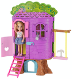 Casa da árvore da Chelsea - FPF83 Barbie - playnjoy.shop