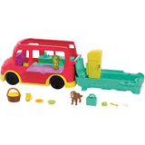 Food Truck 2 Em 1 - Smoothies - Polly Pocket - Gdm20 - Mattel
