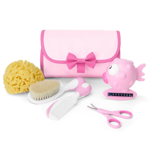 Conjunto de higiene rosa - CHICCO - playnjoy.shop