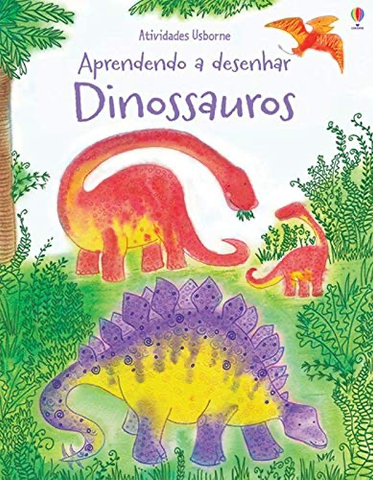 Dinossauros. Aprendendo A Desenhar - Usborne - playnjoy.shop