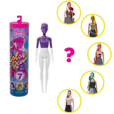 Barbie Color Reveal Serie 6 Monocor - GWC56 - Mattel