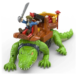 Imaginext Crocodilo Pirata Motor Dhh63 - Mattel