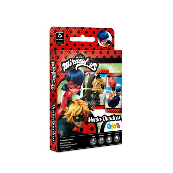 Jogo de Carta: Miraculous - Copag - Toyshow Tudo de Marvel DC