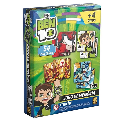 Jogo De Memoria Ben 10 - Grow - playnjoy.shop