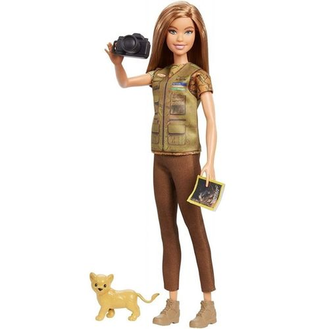 Barbie Nat Geo Barbie Sortido Basico GDM44 - MATTEL - playnjoy.shop