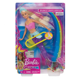 Barbie Fan Sereia Brilhante Sparkle Lights - GFL82 - MATTEL - playnjoy.shop