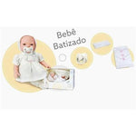 Bebezinho Real - Boneca C/ Acessorio Batizado  - 5691 - Roma