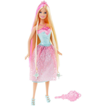 Barbie Fan Princesa Cabelo Longo DKB56 - MATTEL - playnjoy.shop