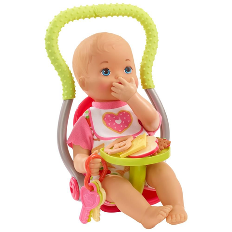 Little Mommy Primeiro Lanchinho FCN10 - MATTEL - playnjoy.shop