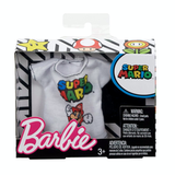 Barbie Blusas Licenciadas Super Mario - FYW84 - MATTEL - playnjoy.shop