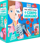 O Corpo Humano: Viaje, Conheca e Explore Quebra cabeça 200 peças - Sassi - playnjoy.shop
