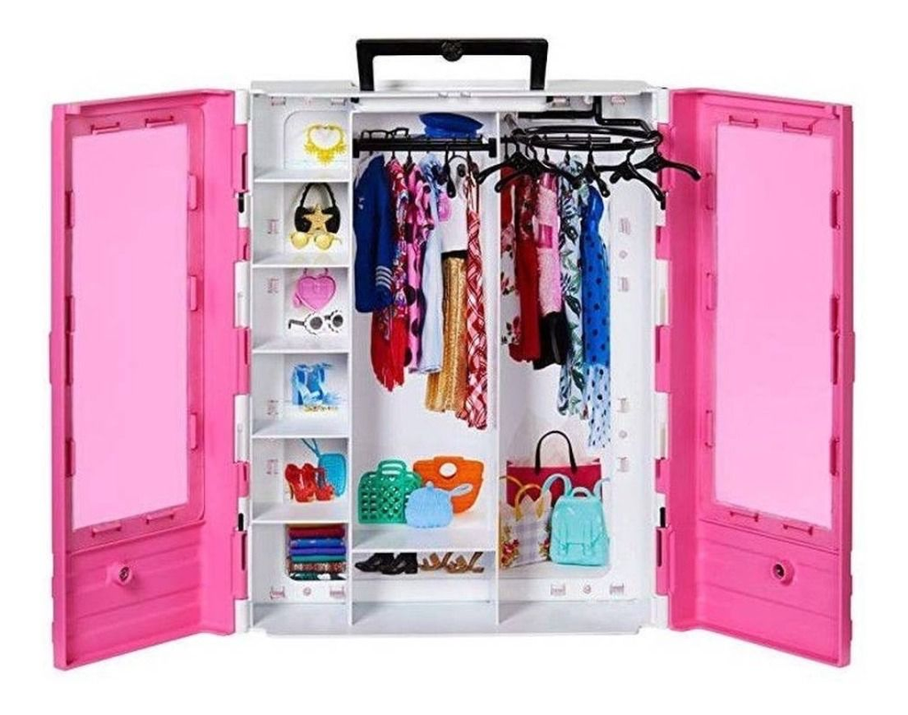 Boneca Barbie Closet de Luxo GBK12 GUARDA-ROUPAS Infantil Fashionista  Acessórios Presente Criança Mattel - Bonecas e Acessórios - Magazine Luiza