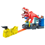 Pista Hot Wheels City T-Rex Demolidor - GFH88 - MATTEL - playnjoy.shop