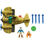 Avião Explorador Imaginext Fisher Price - Mattel DTB25 - playnjoy.shop